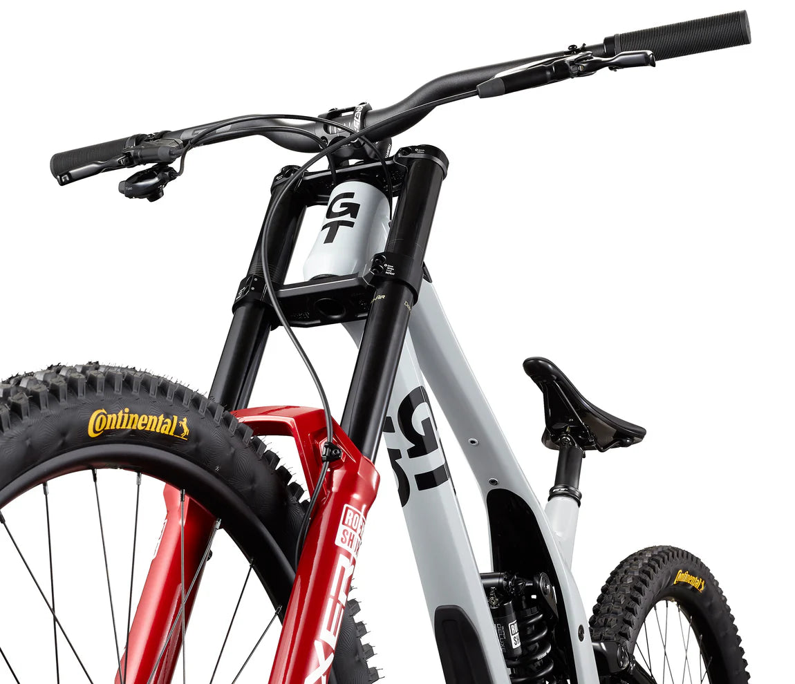 GT Fury Carbon Pro Full Suspension Mountain Bike - Grey