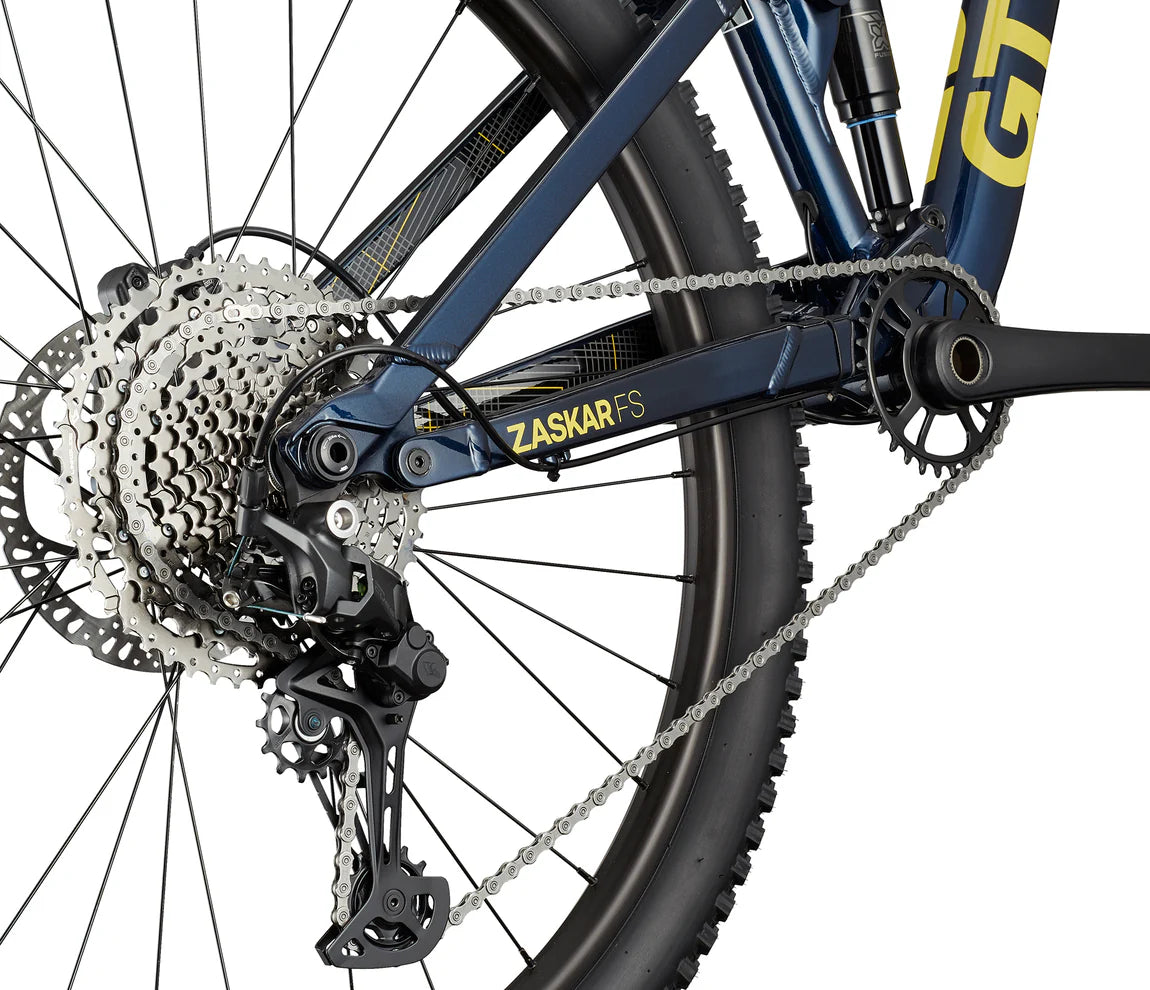 GT Zaskar FS Comp Full Suspension Trail Bike - Indigo