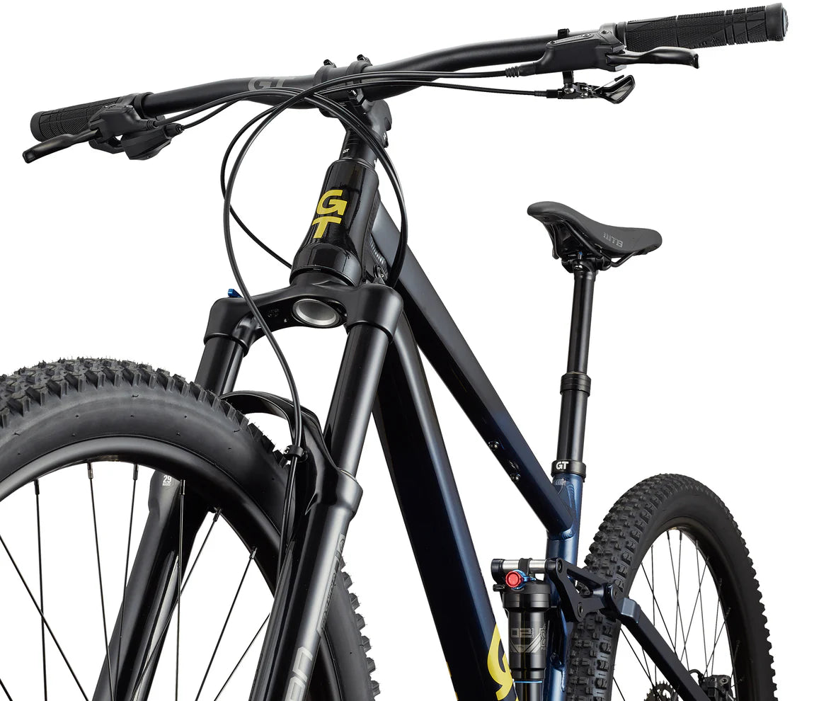 GT Zaskar FS Comp Full Suspension Trail Bike - Indigo