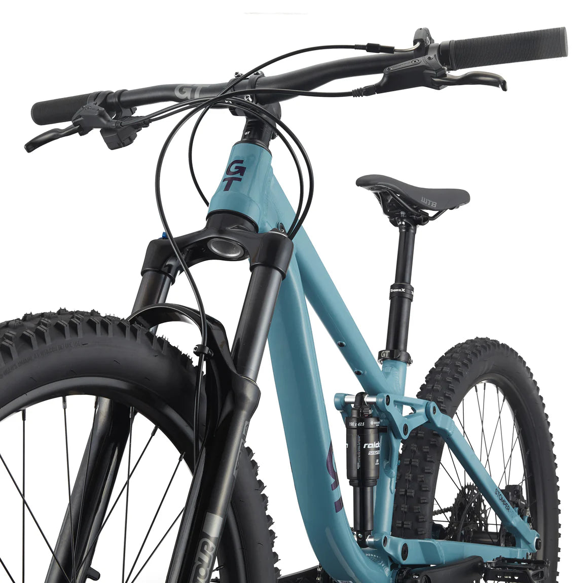 GT Stomper FS Ace Kids Mountain Bike - June Gloom