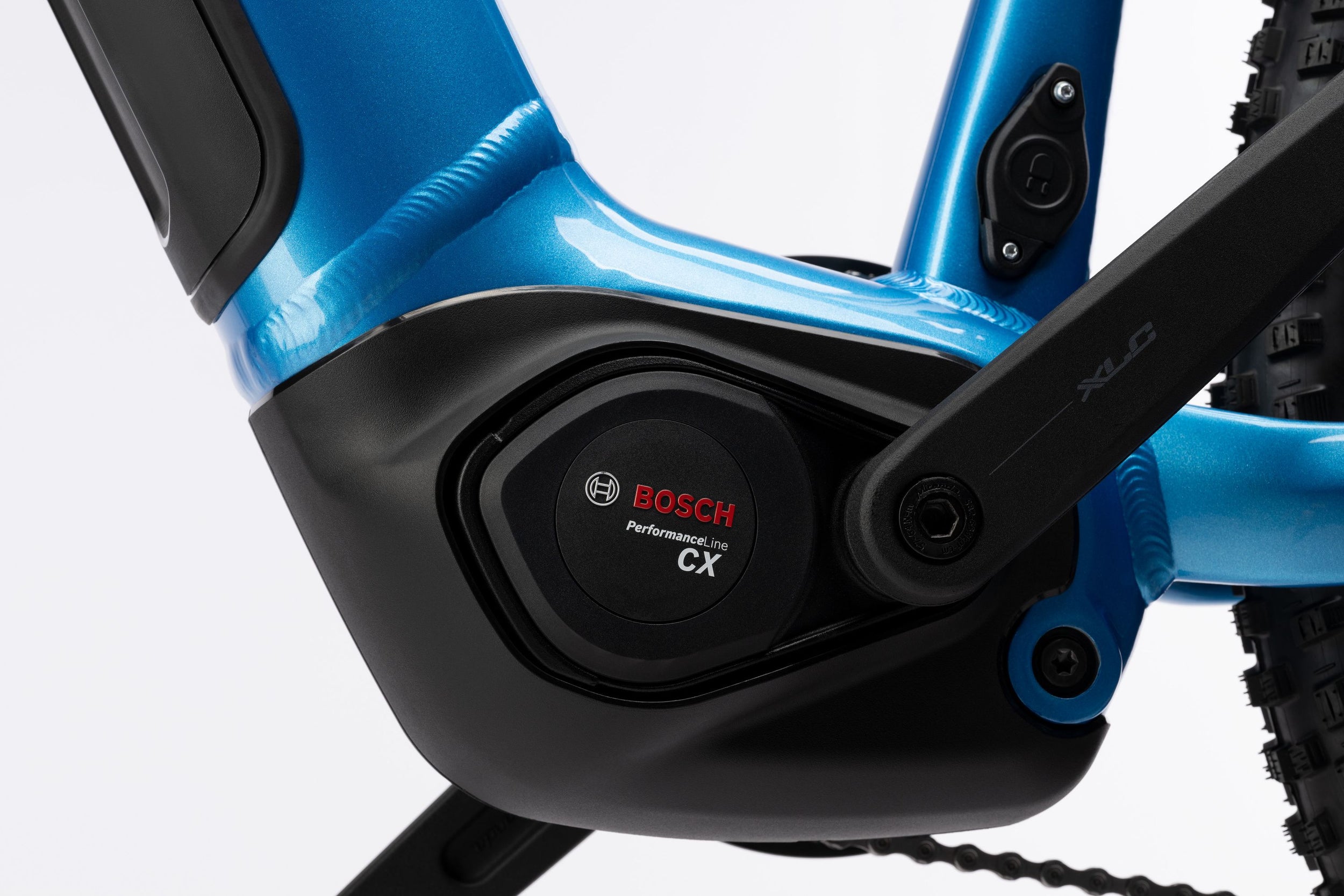 Ghost E-Teru Universal Electric Mountain Bike - Atlantic Blue/Coffee Ice Rose - Glossy