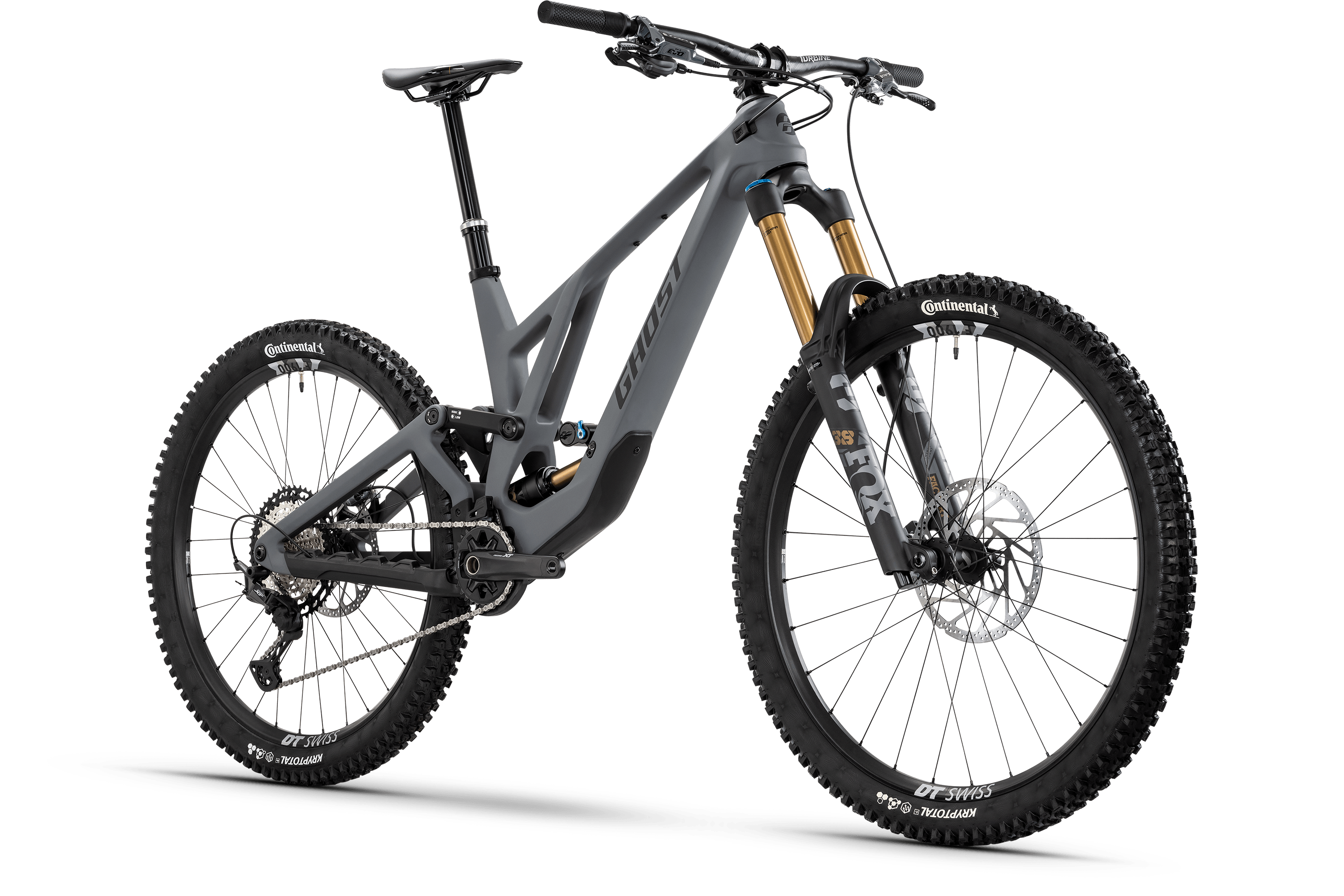 Ghost Poacha Pro Mountain Bike - Gray Slab/Black - Matt