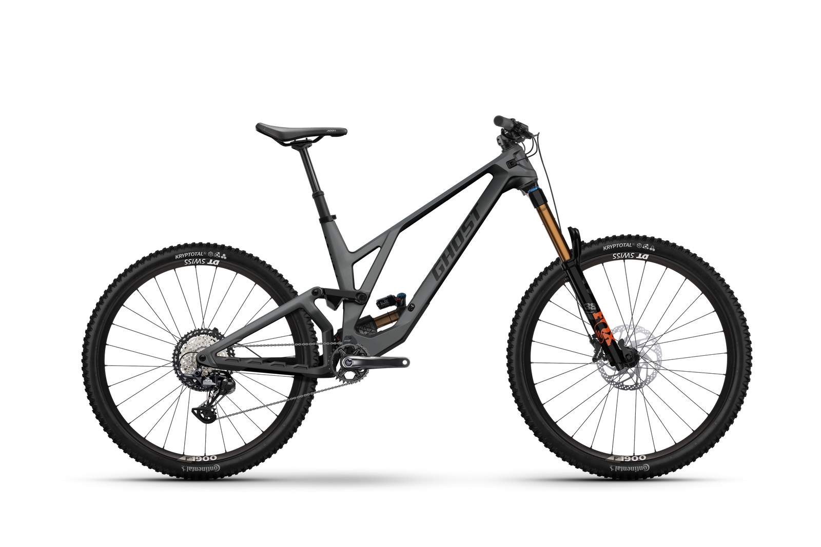 Ghost Poacha Pro Mountain Bike - Gray Slab/Black - Matt