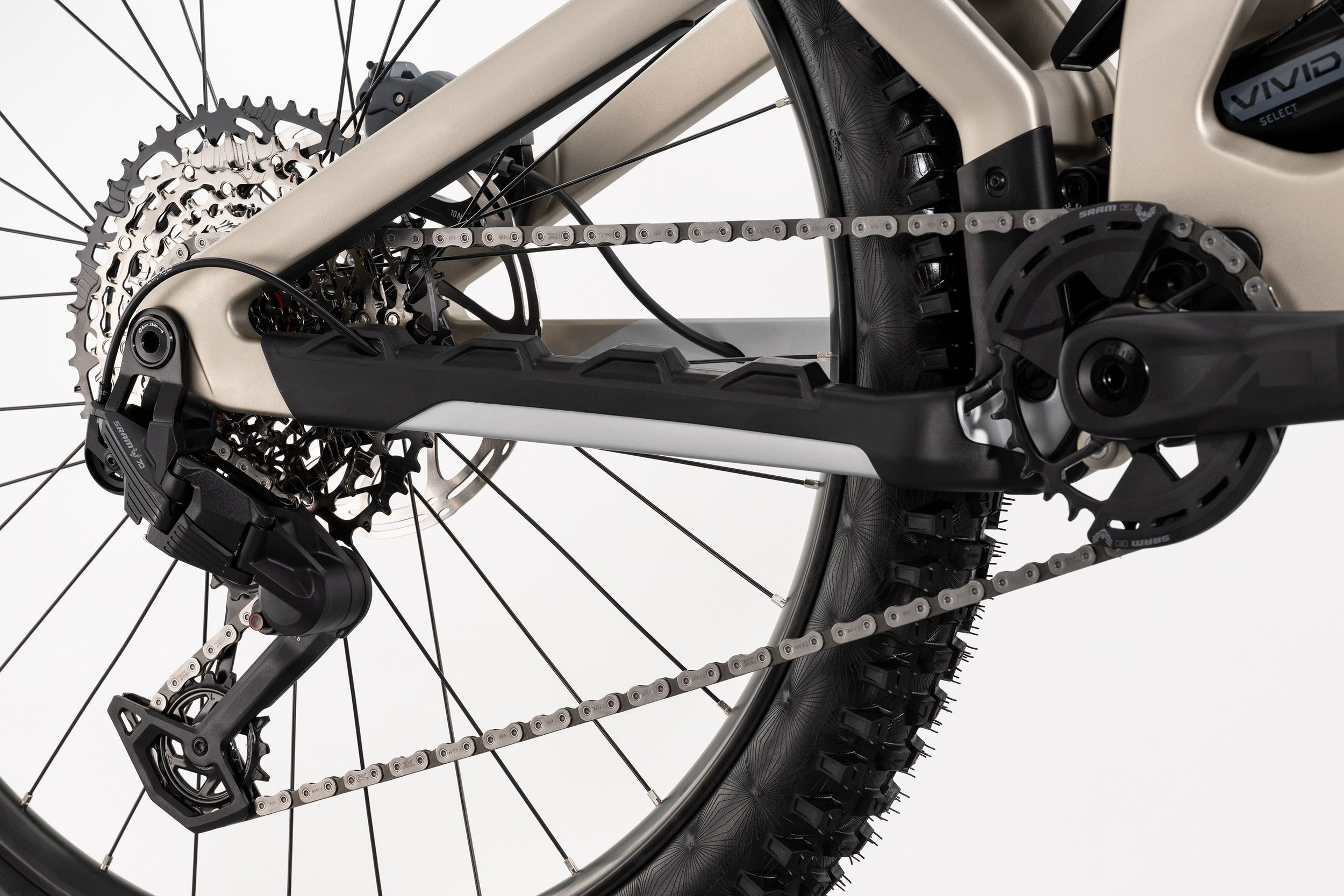 Ghost Poacha Mountain Bike - Coffee Dusty Desert/Gray Silver - Matt