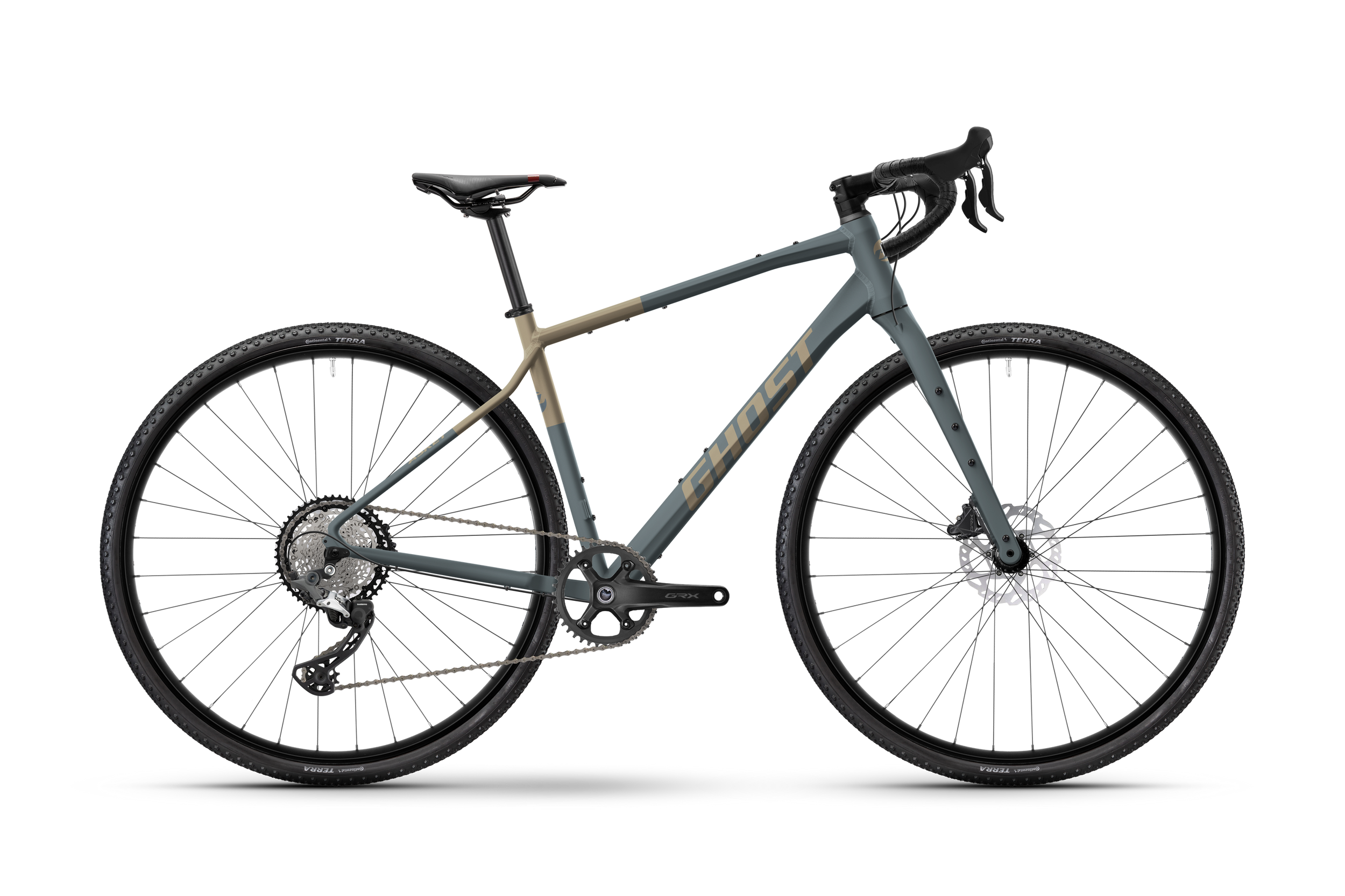 Ghost Asket Gravel Bike - Slate Blue/Sandstone Beige - Matt