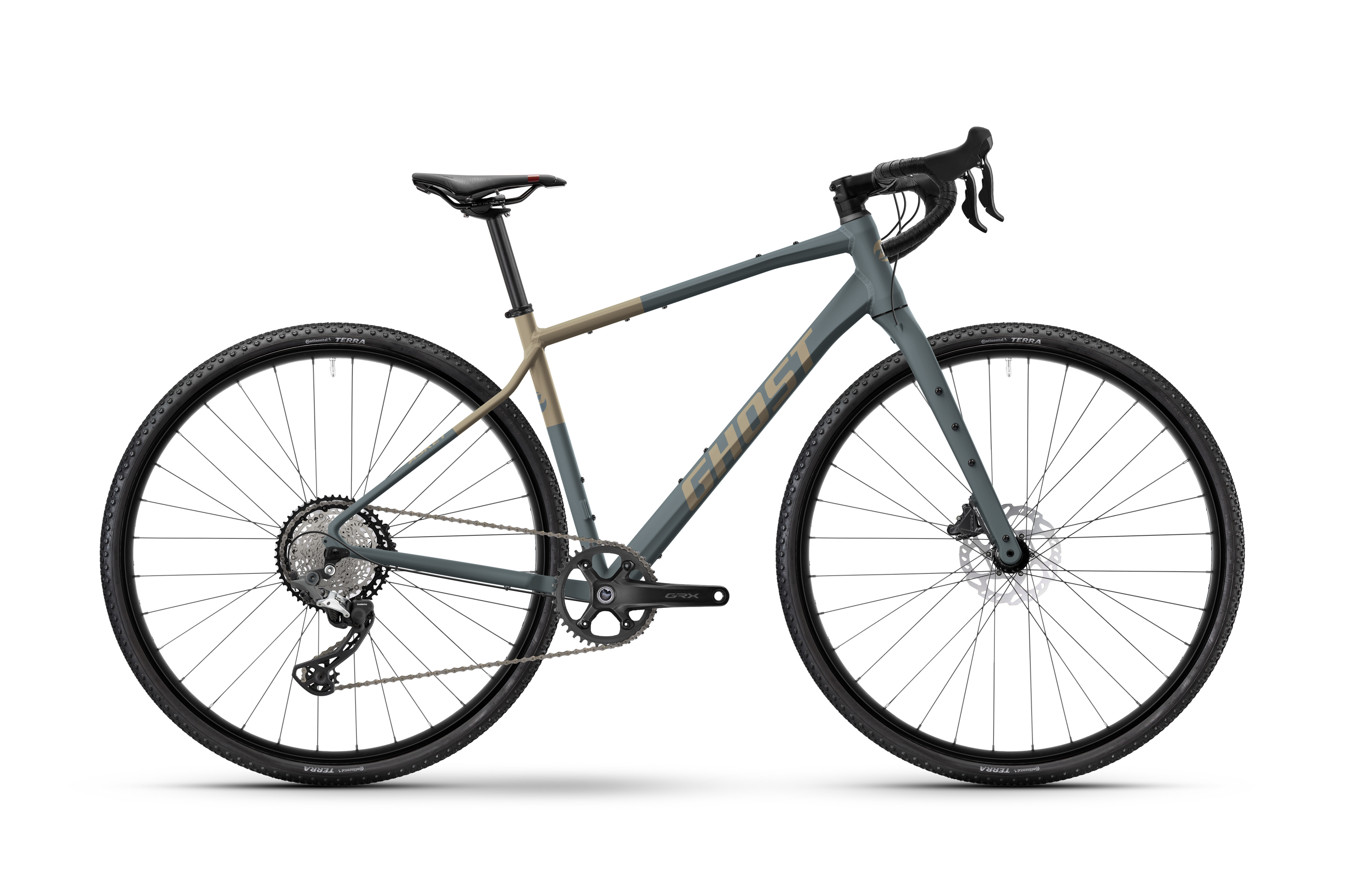 Ghost Asket Gravel Bike - Slate Blue/Sandstone Beige - Matt