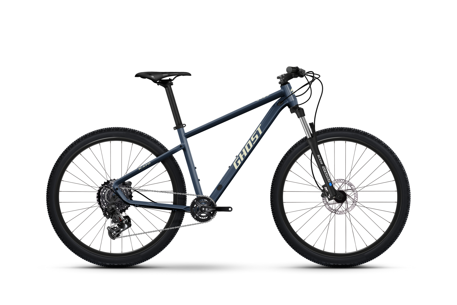 Ghost Kato Mountain Bike - Ink Blue/Dusty Green - Glossy