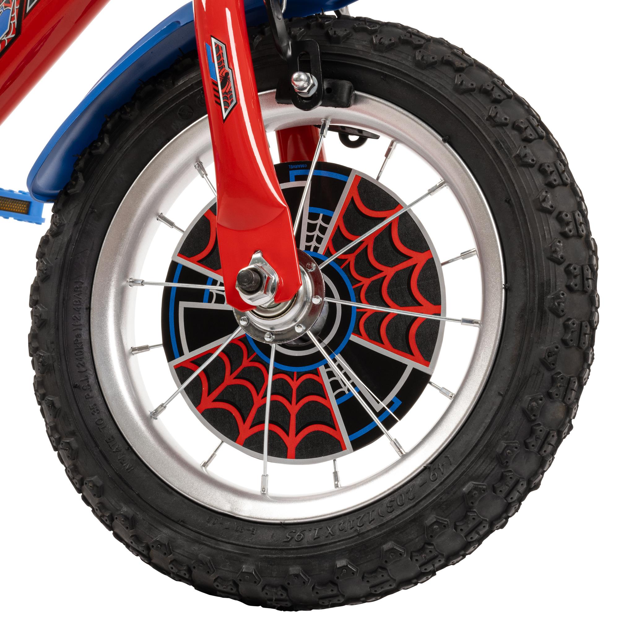 Huffy Kids 12" Spiderman Bike - Red