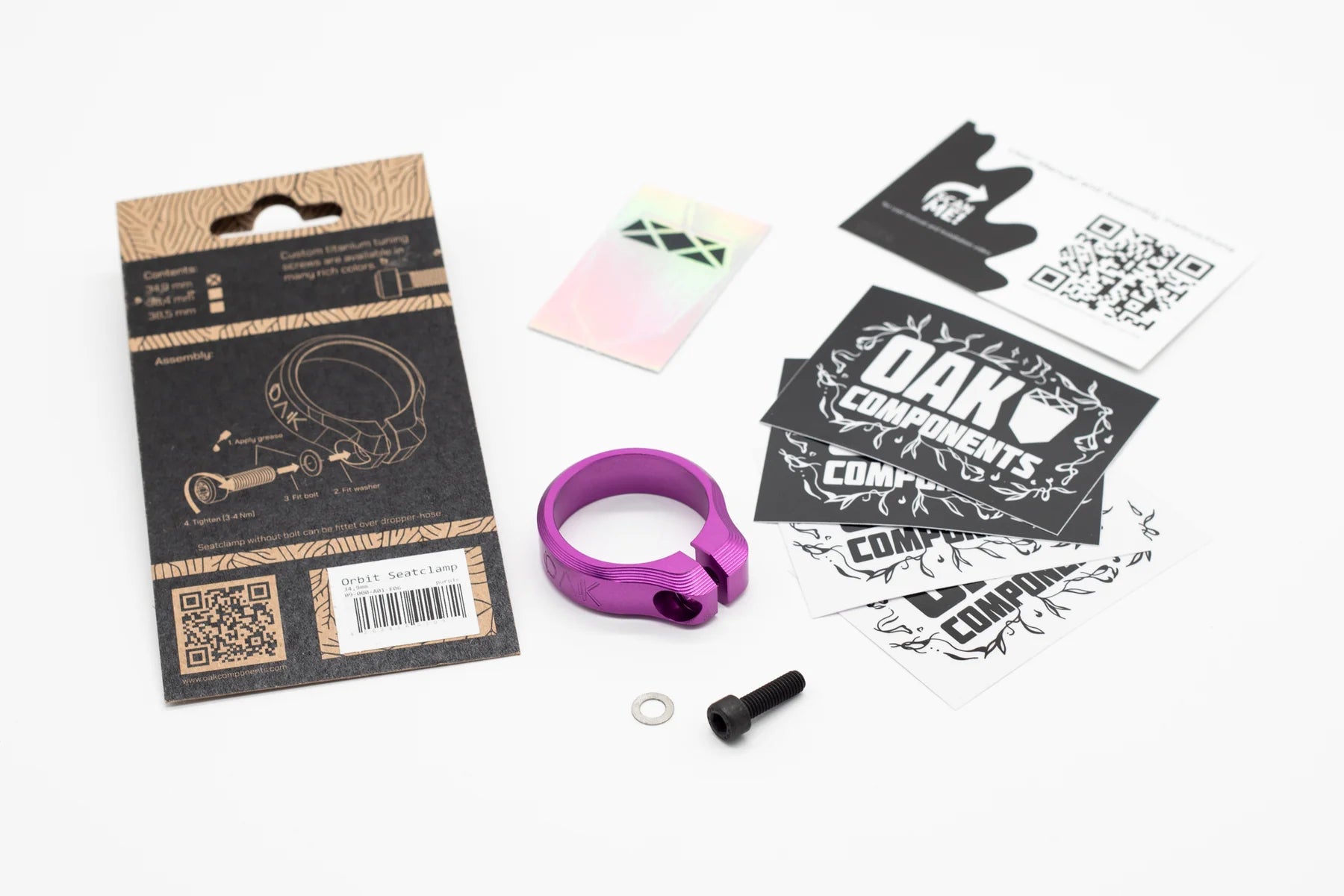 Oak Components Orbit 38.5mm Seatclamp