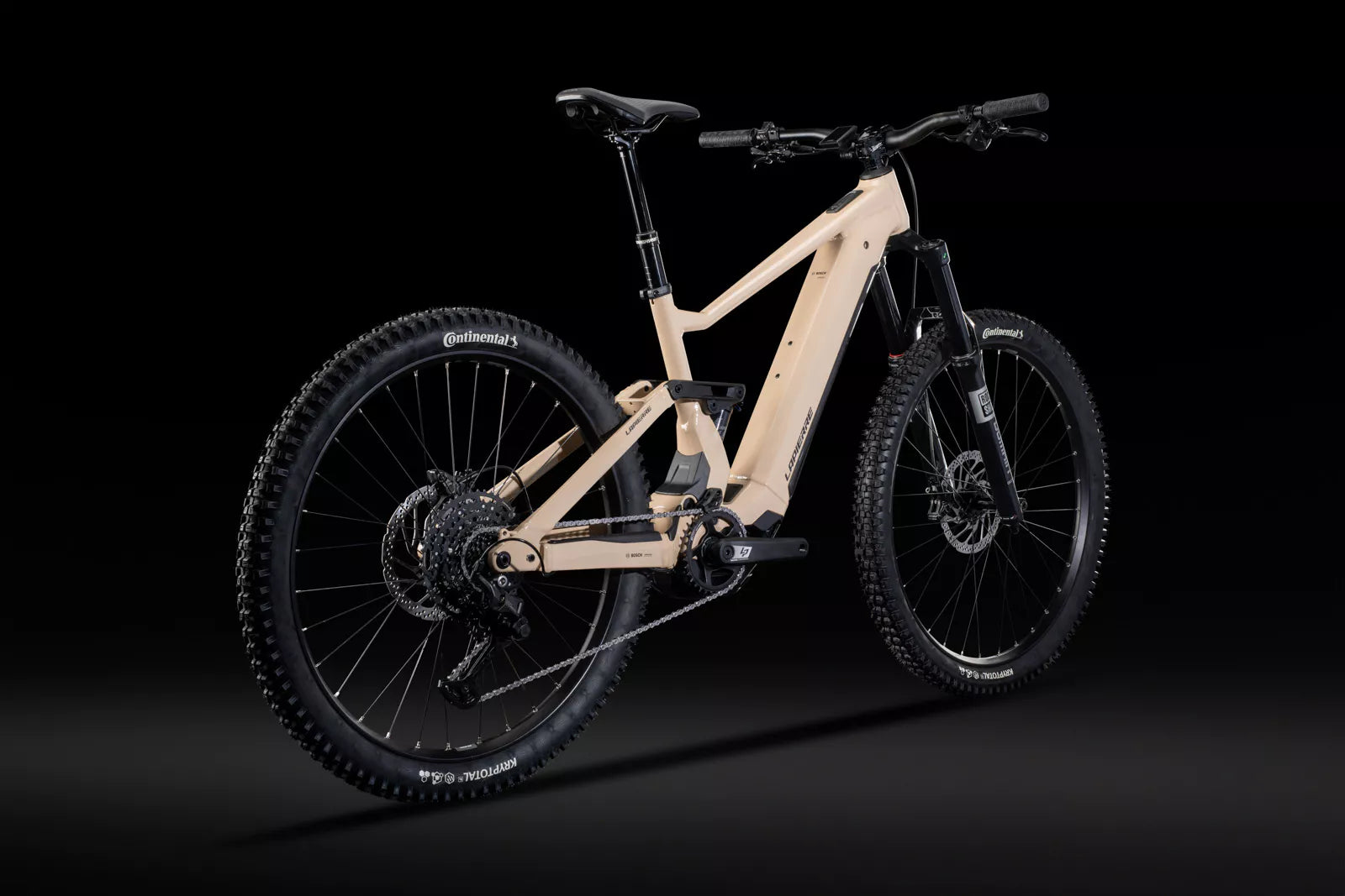 Lapierre Overvolt AM 4.6 2025 Electric Mountain Bike - Oat Milk Brown