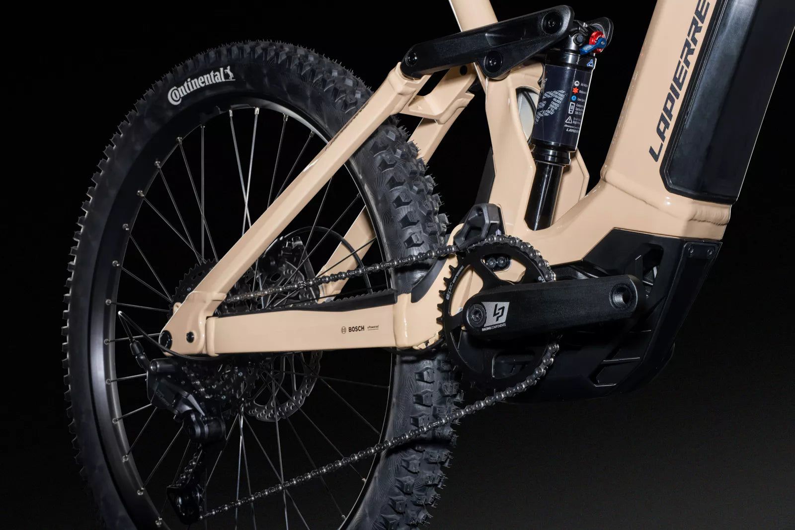Lapierre Overvolt AM 4.6 2025 Electric Mountain Bike - Oat Milk Brown