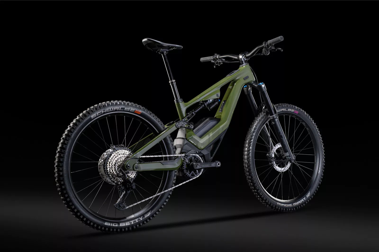 Lapierre GLP III Elite 2025 Electric Mountain Bike - Harsh Green