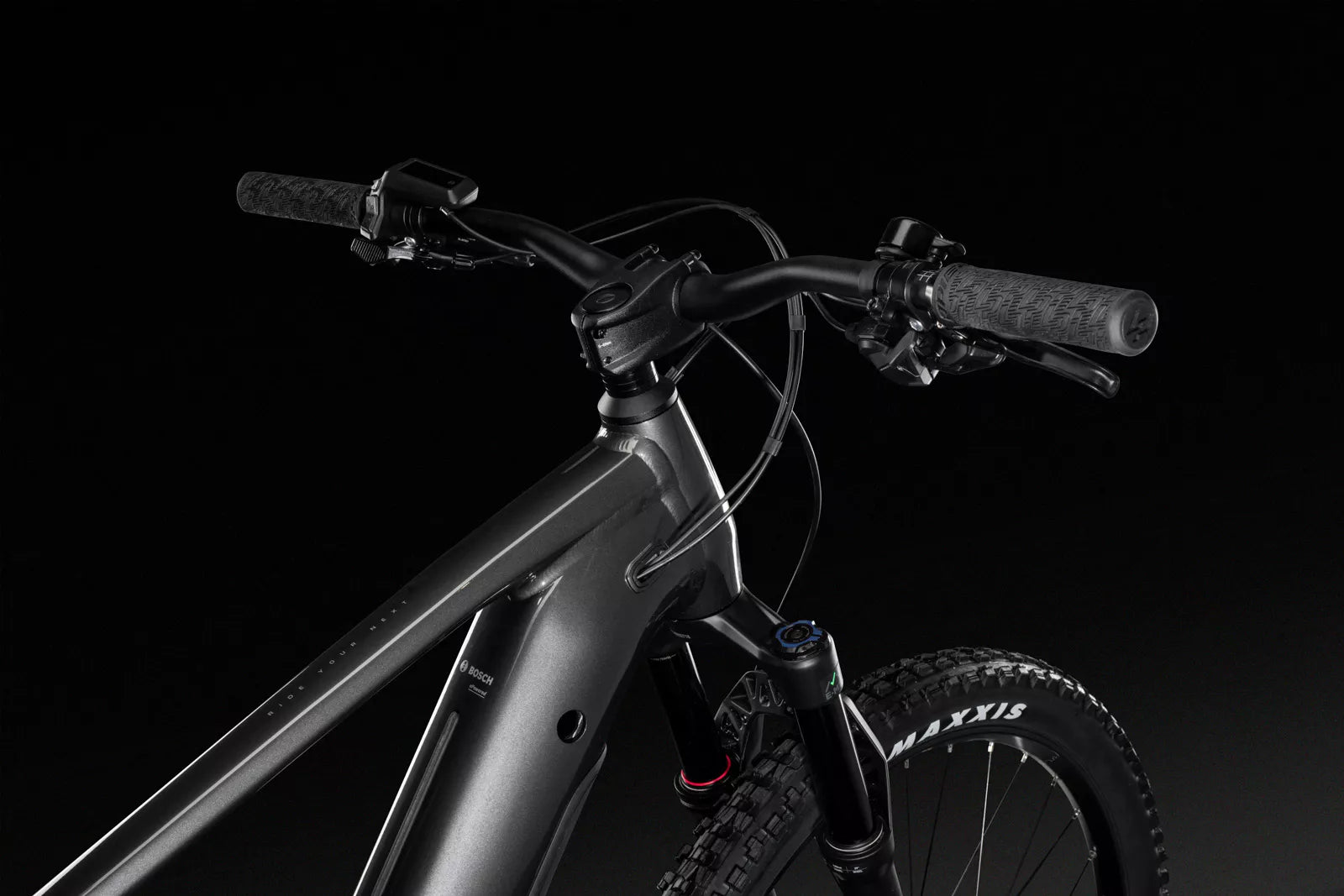 Lapierre Overvolt HT 8.8 High 2025 Electric Mountain Bike - Anthracite Grey