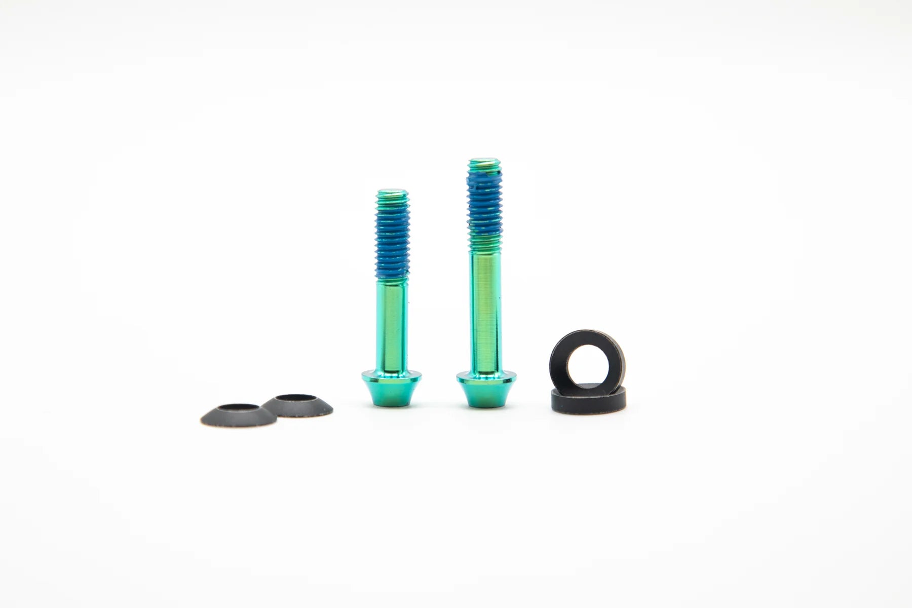 Oak Components Titanium Bolt Set for Brake Post Mount Adapter