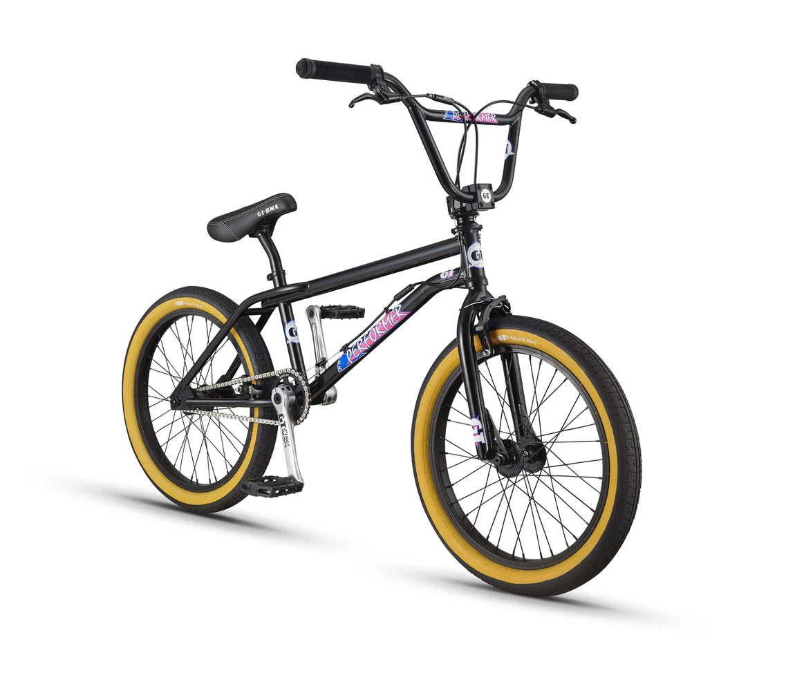 GT Pro Performer 20" Freestyle BMX Bike - Black