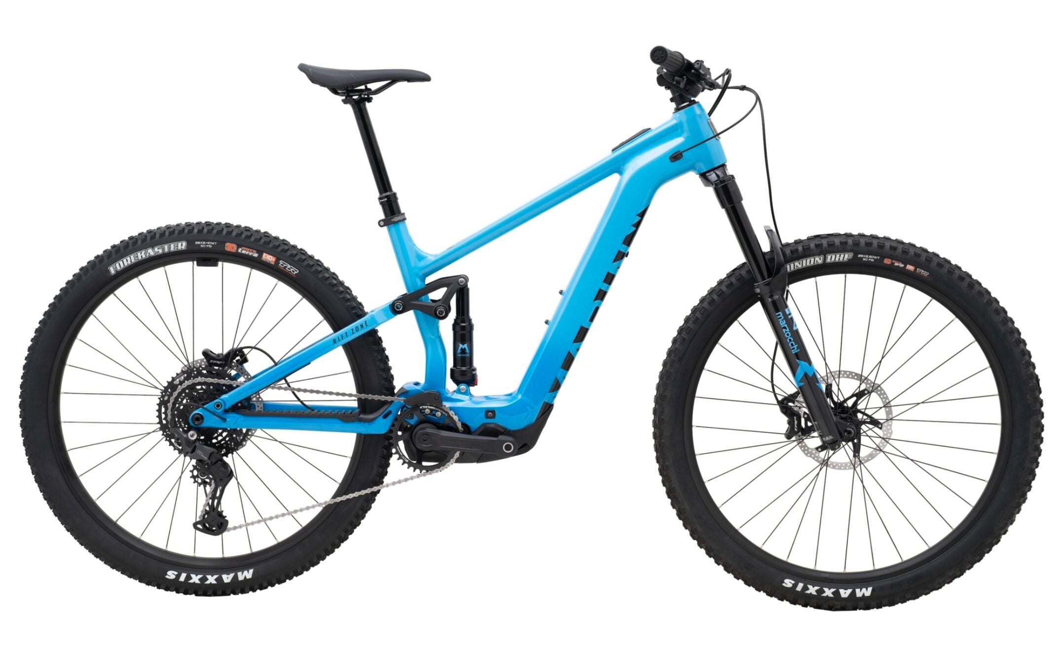 Marin Rift Zone EL 1 Full Suspension Electric Mountain Bike - Blue