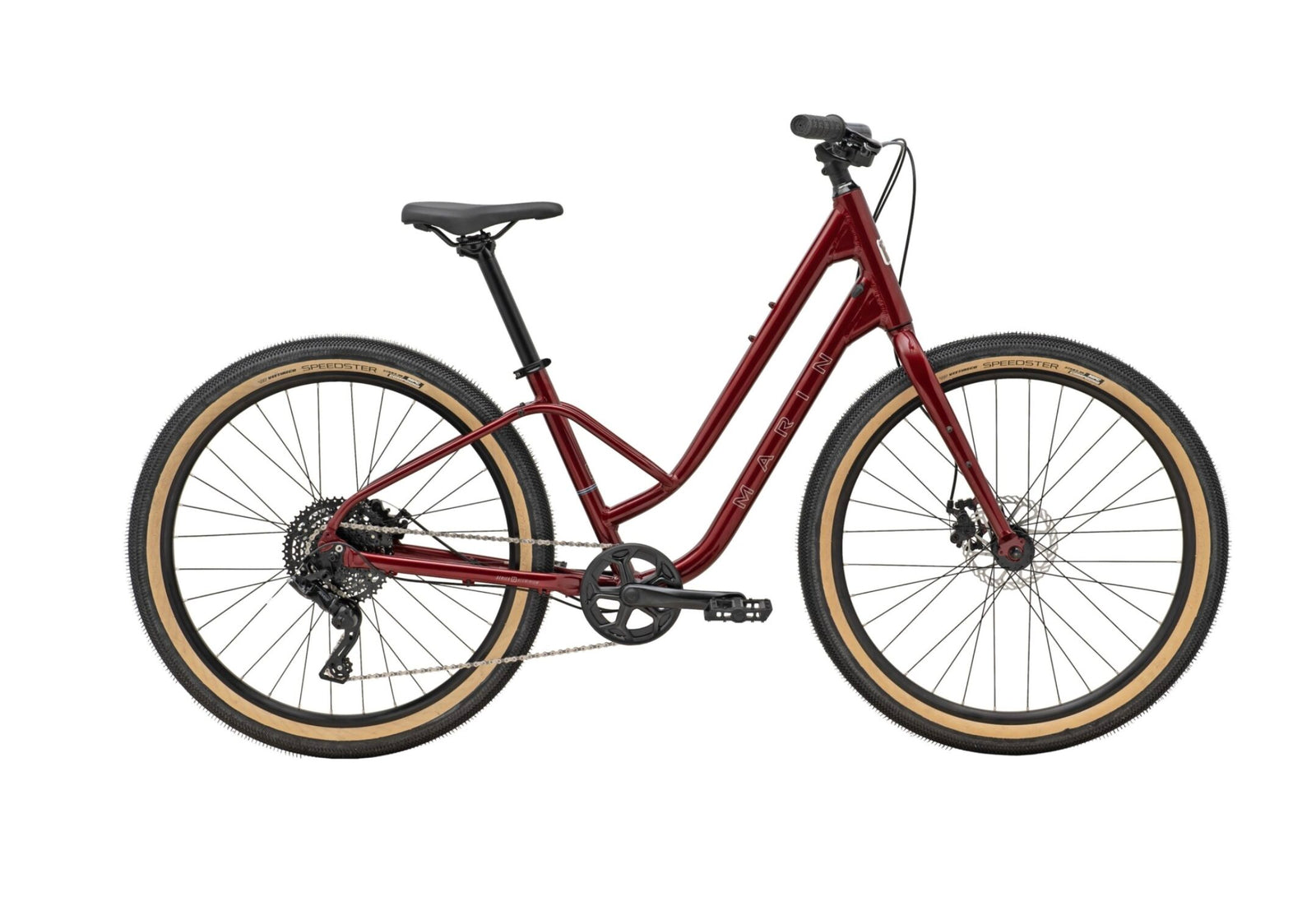 Marin Stinson 2 ST Hybrid Bike - Maroon