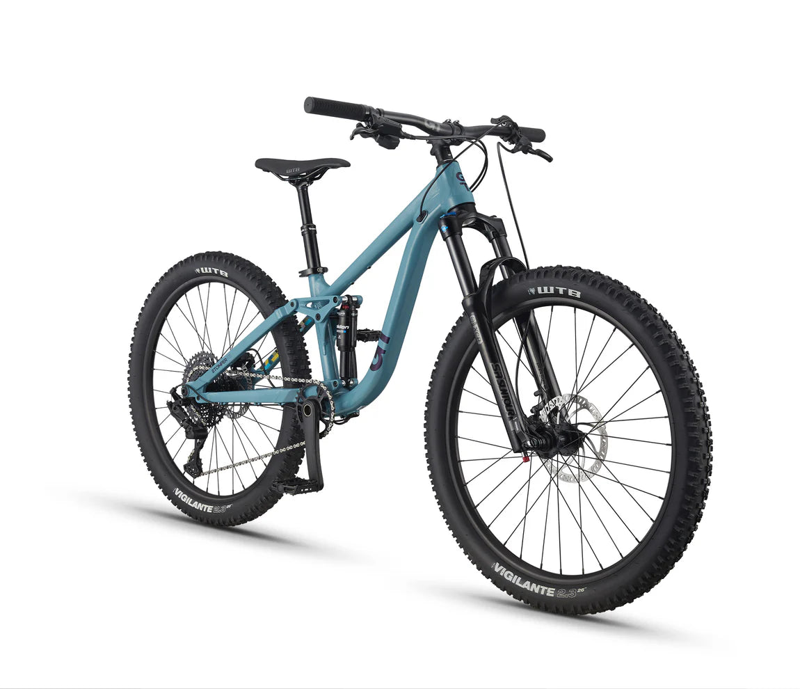 GT Stomper FS Ace Kids Mountain Bike - June Gloom