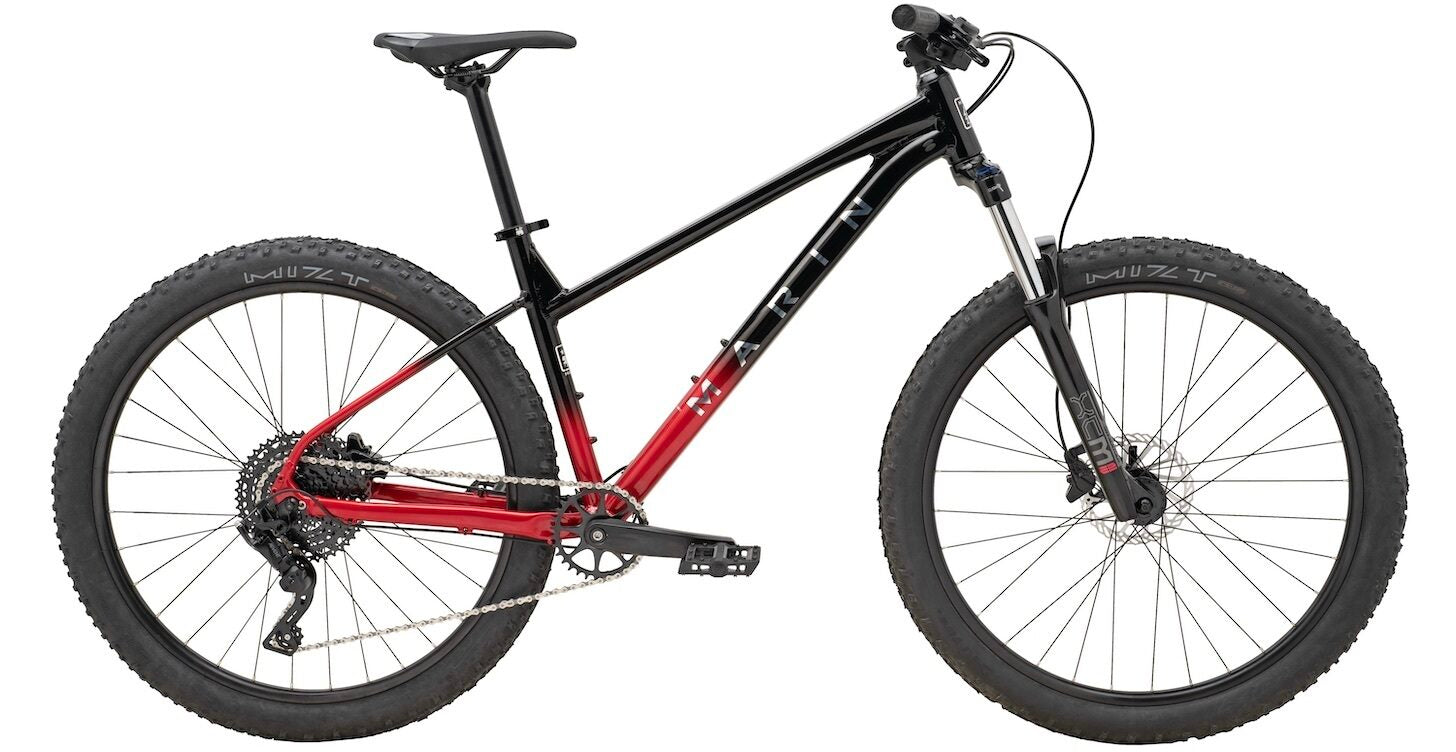Marin Wildcat Trail 3 Hardtail Mountain Bike - Black/Red