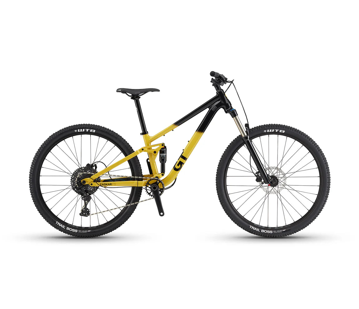 GT Zaskar FS Sport Full Suspension Trail Bike - GT Yellow