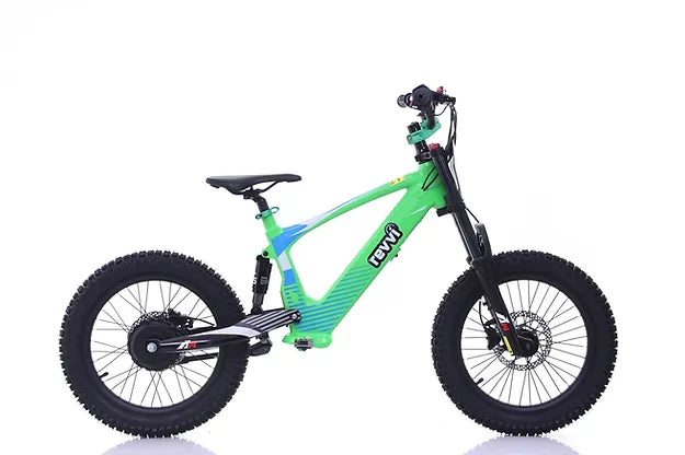 Revvi 18" Plus Kids Electric Balance Bike - Green
