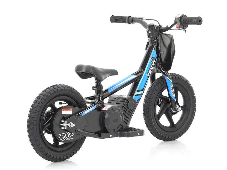 Revvi 12" Kids Electric Balance Bike - Blue