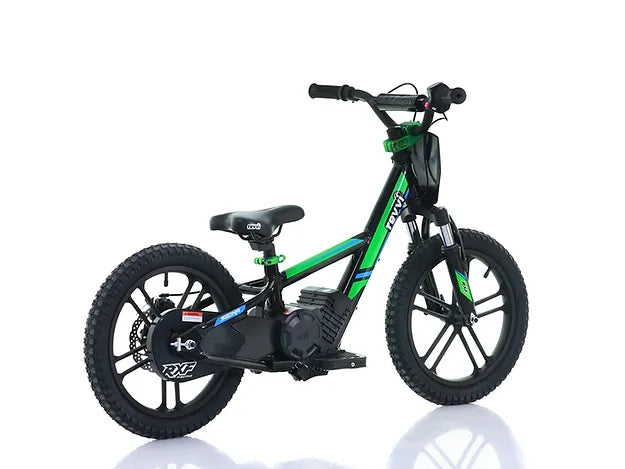 Revvi 16" Plus Kids Electric Balance Bike - Green
