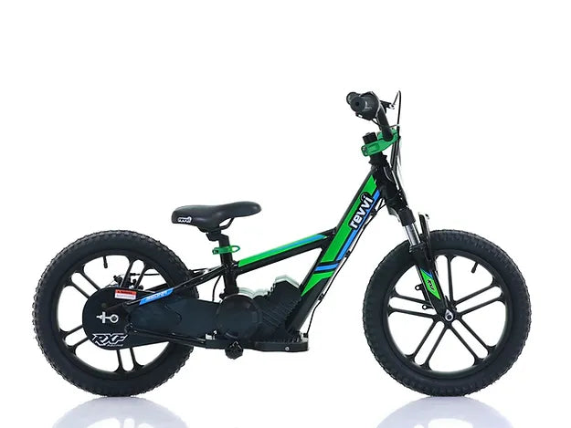 Revvi 16" Plus Kids Electric Balance Bike - Green