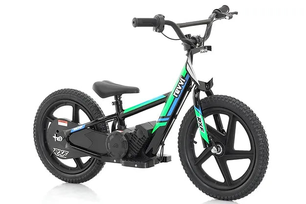 Revvi 16" Kids Electric Balance Bike - Green