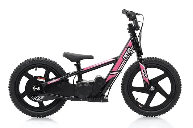 Revvi 16" Kids Electric Balance Bike - Pink