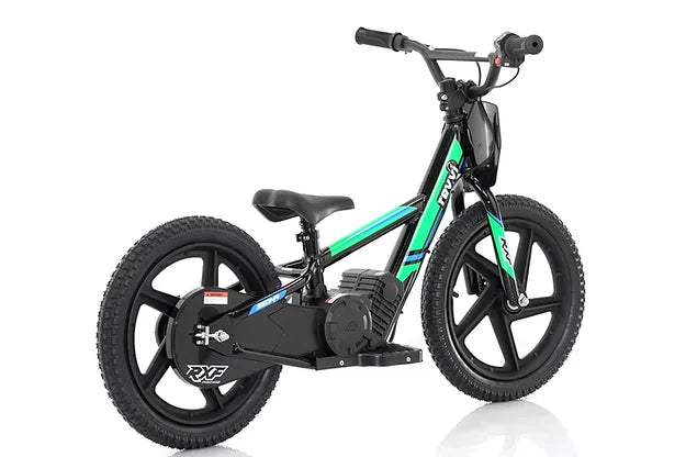Revvi 16" Kids Electric Balance Bike - Green