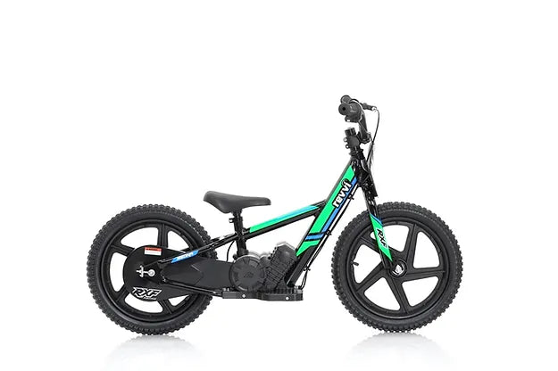 Revvi 16" Kids Electric Balance Bike - Green