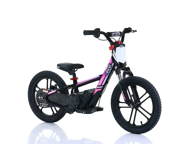 Revvi 16" Plus Kids Electric Balance Bike - Pink