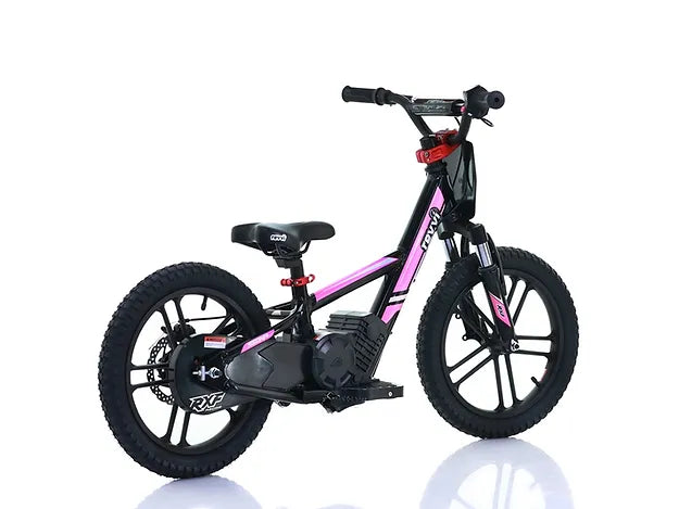 Revvi 16" Plus Kids Electric Balance Bike - Pink