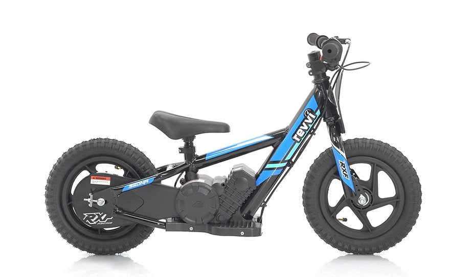 Revvi 12" Kids Electric Balance Bike - Blue