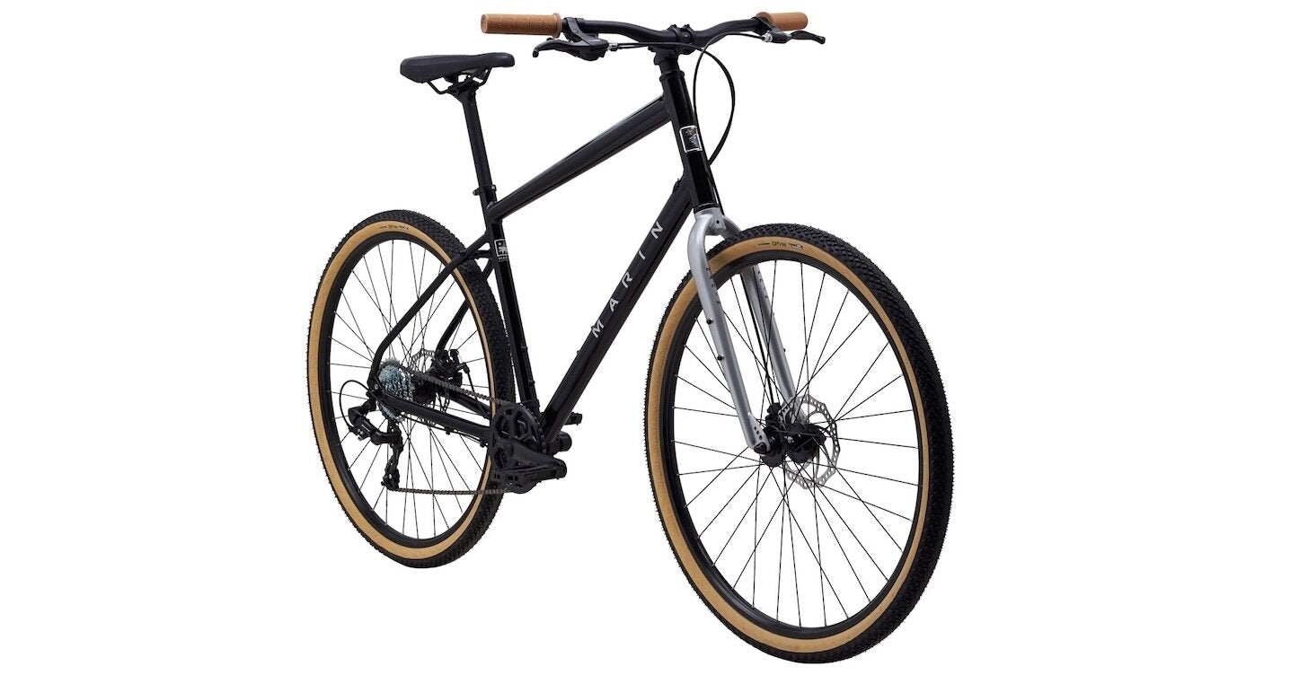 Marin Kentfield 1 Hybrid Bike - Black