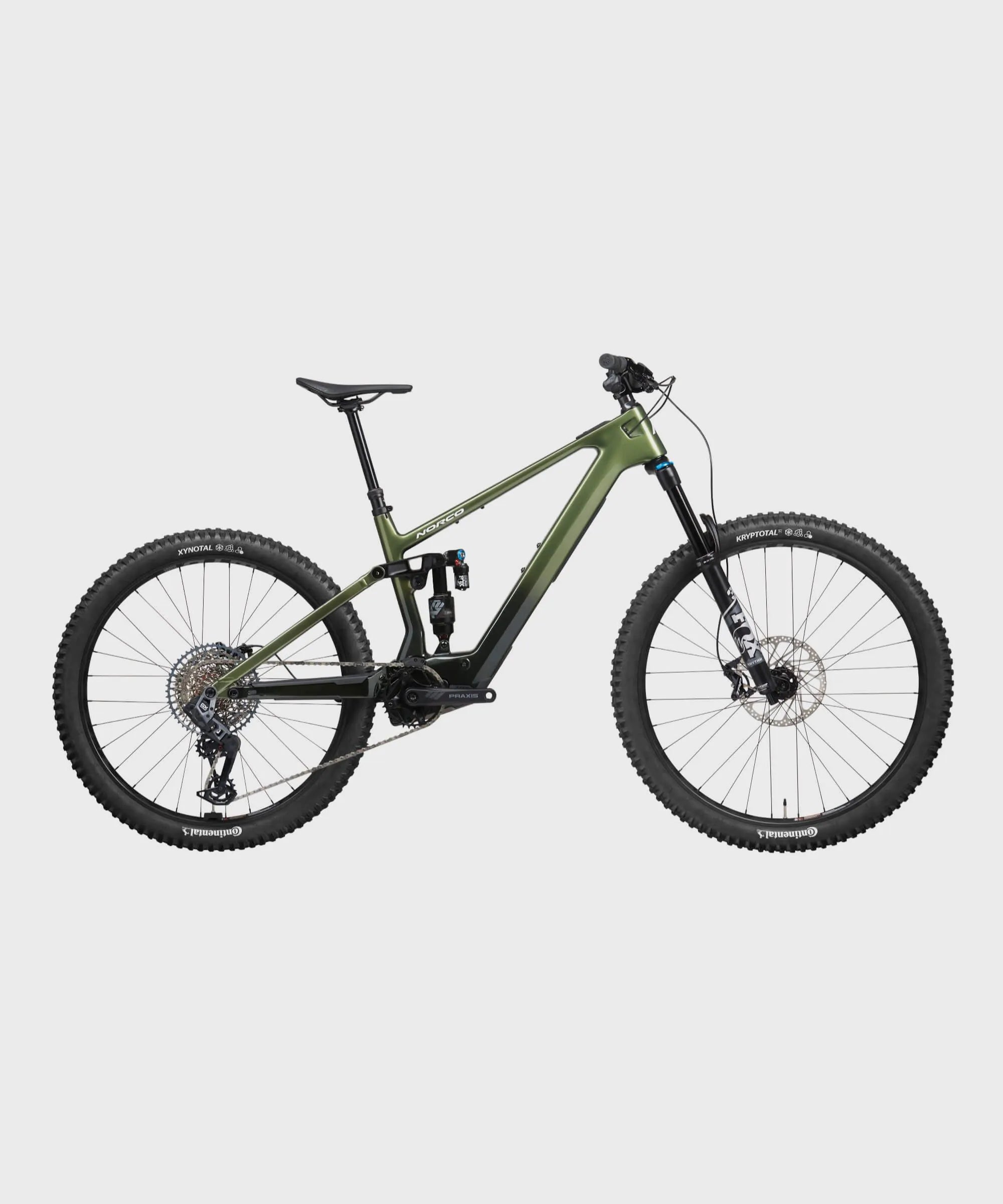 Norco Fluid VLT C2 27.5/29" Electric Mountain Bike - Green