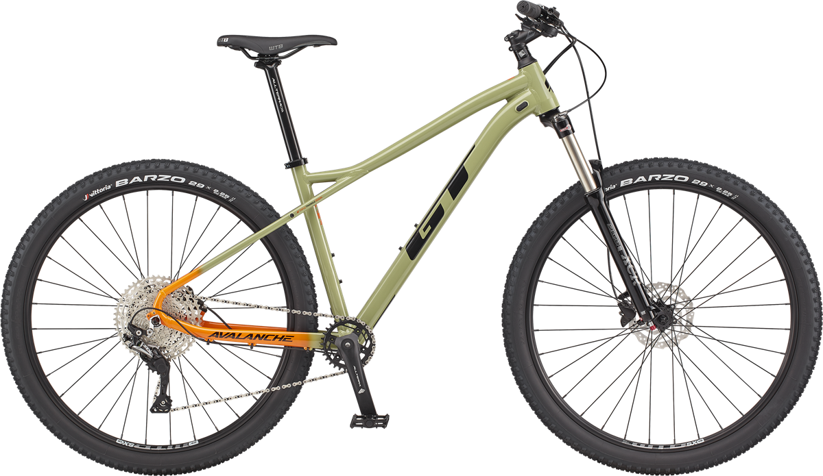 GT Avalanche Elite Hardtail Trail Bike - Moss Green