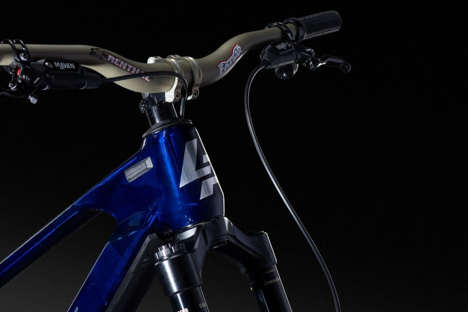Lapierre Spicy CF Team 2025 Enduro Mountain Bike - Translucent Hex Blue