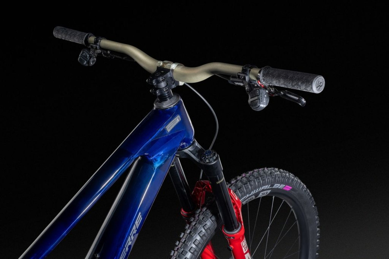 Lapierre Spicy CF Team 2025 Enduro Mountain Bike - Translucent Hex Blue