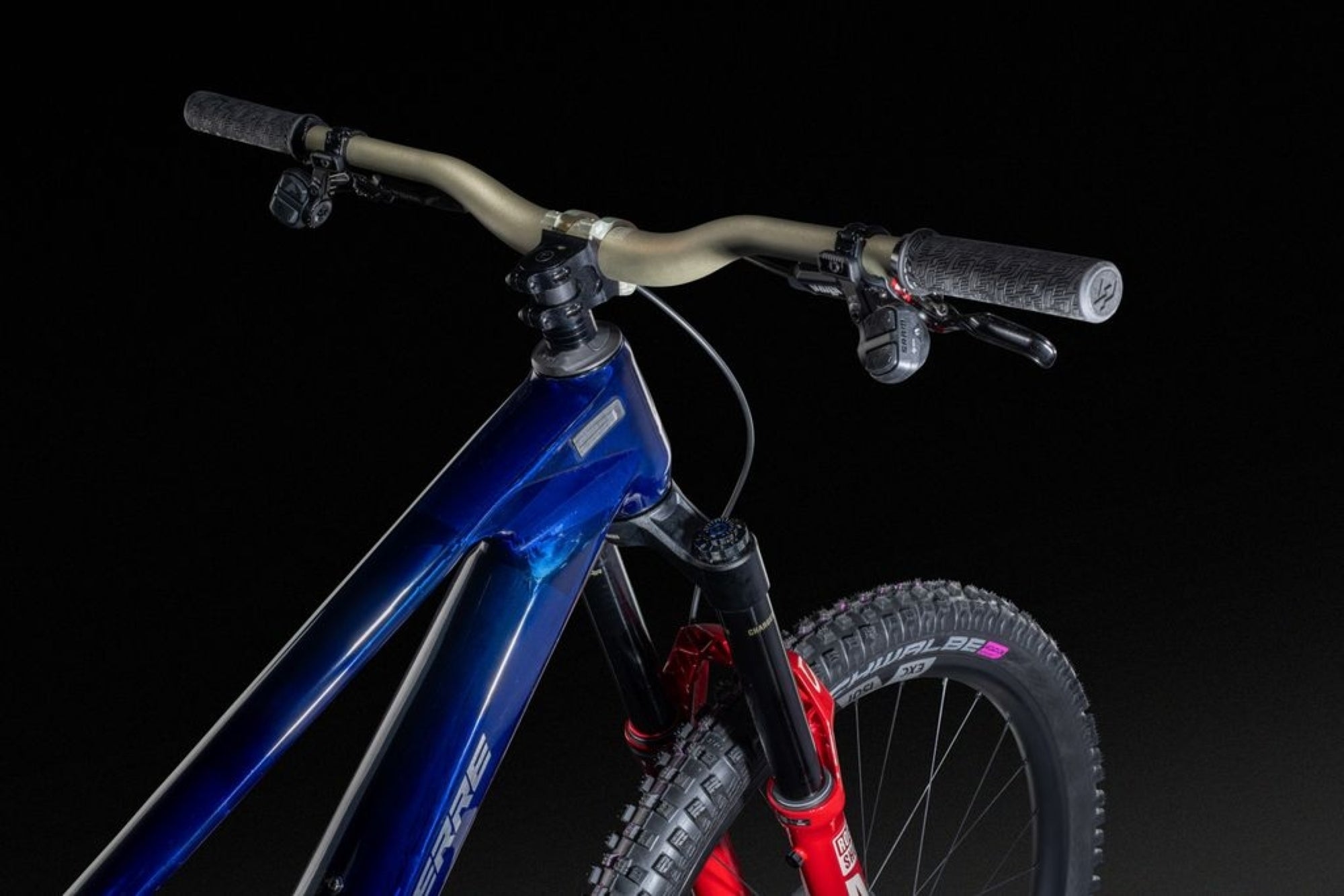 Lapierre Spicy CF Team 2025 Enduro Mountain Bike - Translucent Hex Blue