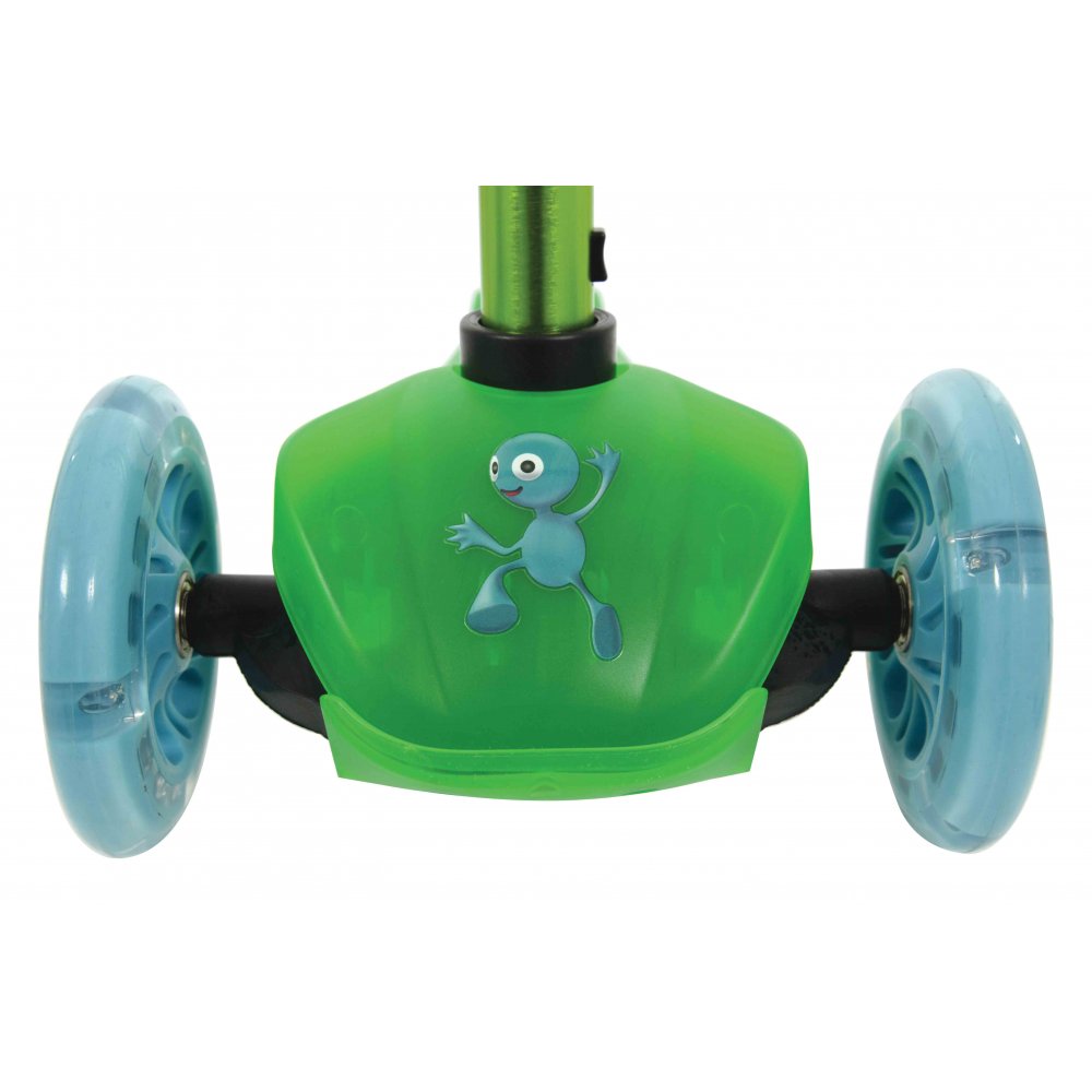 Squish Mini Flex LED Kids Tilt Scooter - Green