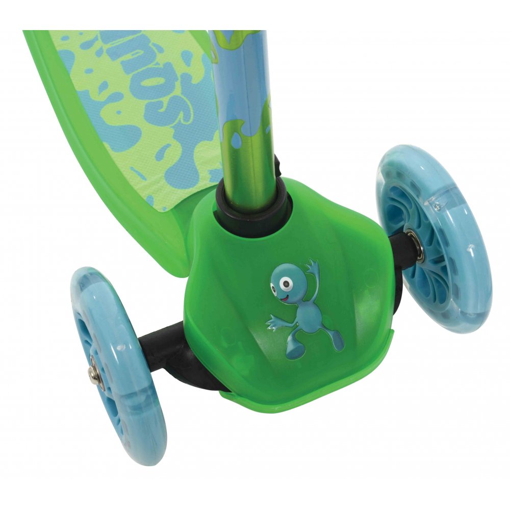 Squish Mini Flex LED Kids Tilt Scooter - Green