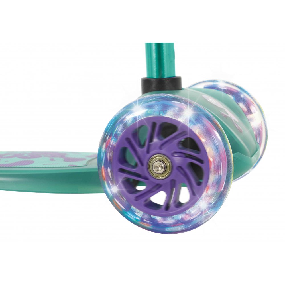 Squish Mini Flex LED Kids Tilt Scooter - Teal
