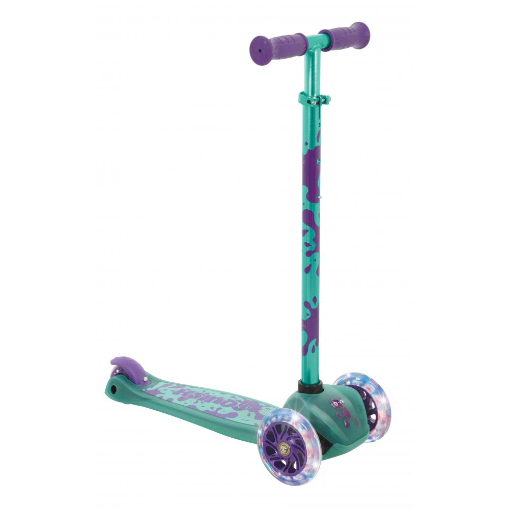 Squish Mini Flex LED Kids Tilt Scooter - Teal