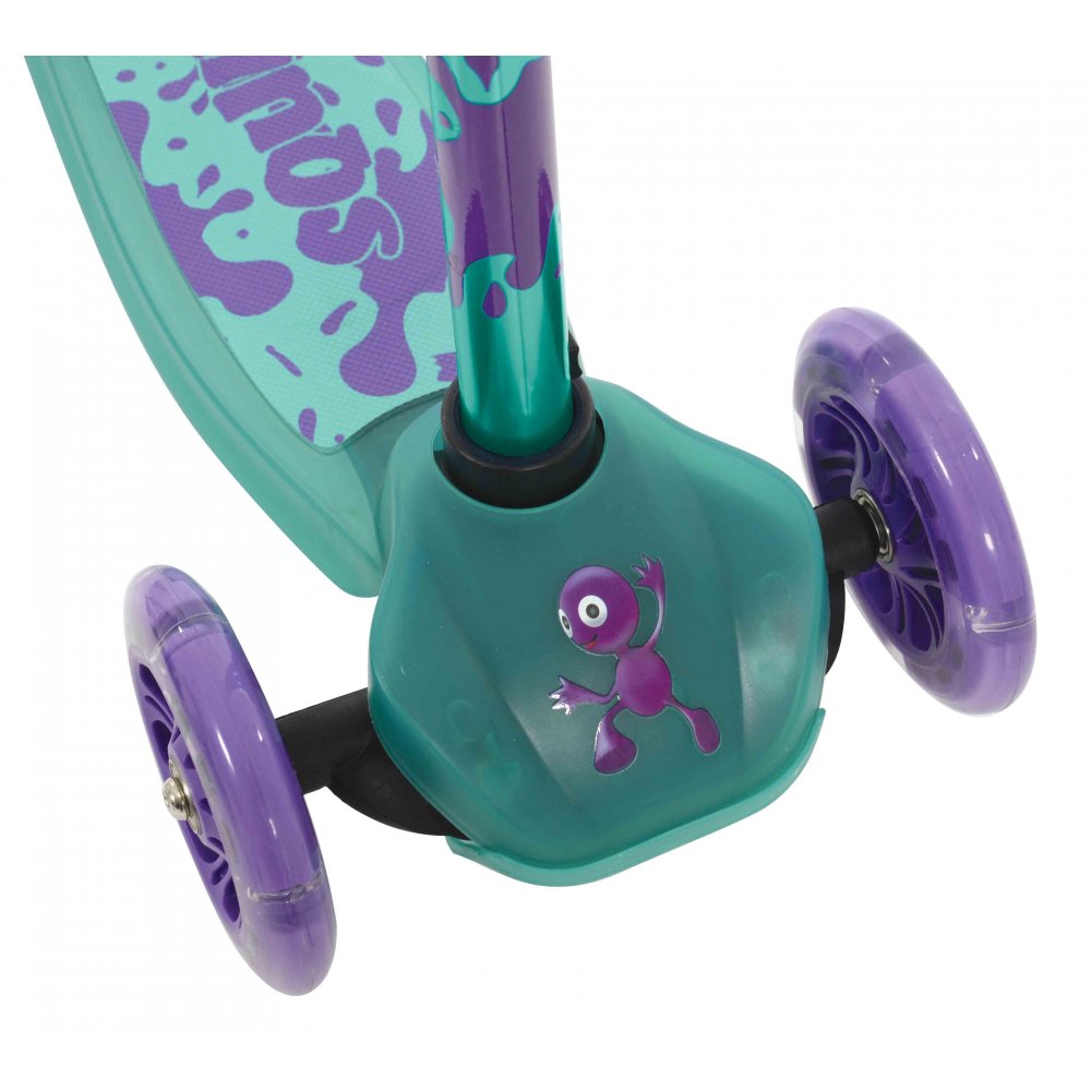 Squish Mini Flex LED Kids Tilt Scooter - Teal
