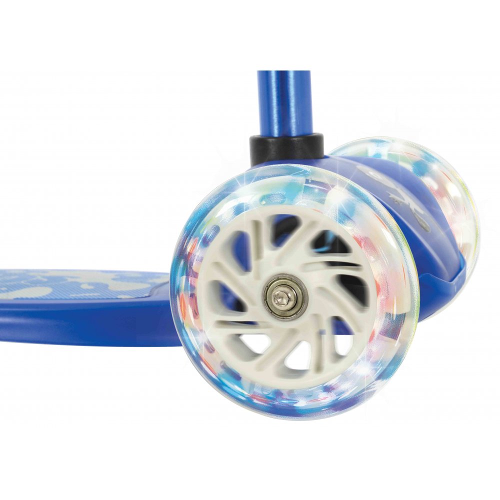 Squish Mini Flex LED Kids Tilt Scooter - Blue