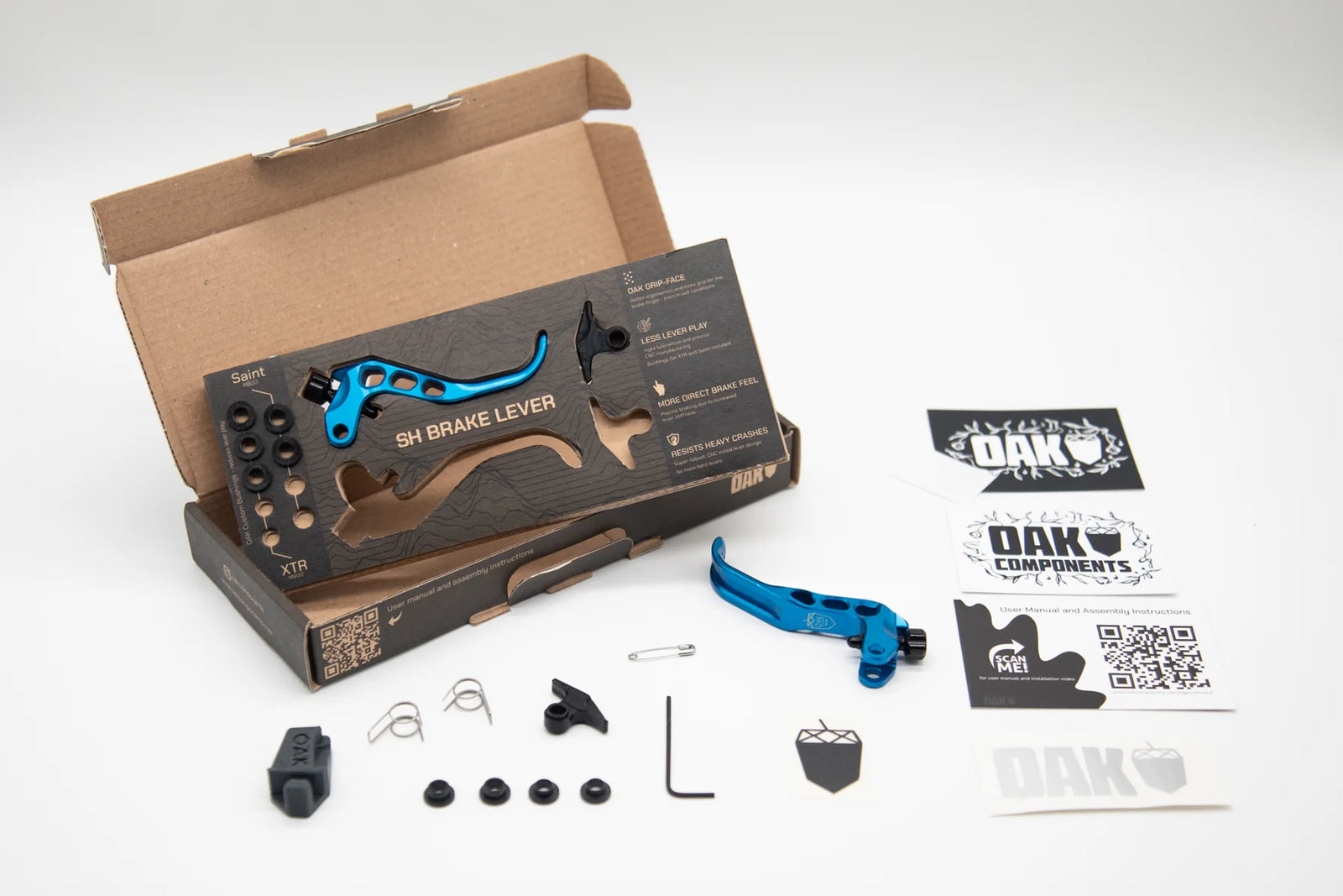 Oak Components SH Brake Lever Blade Set - fits Shimano
