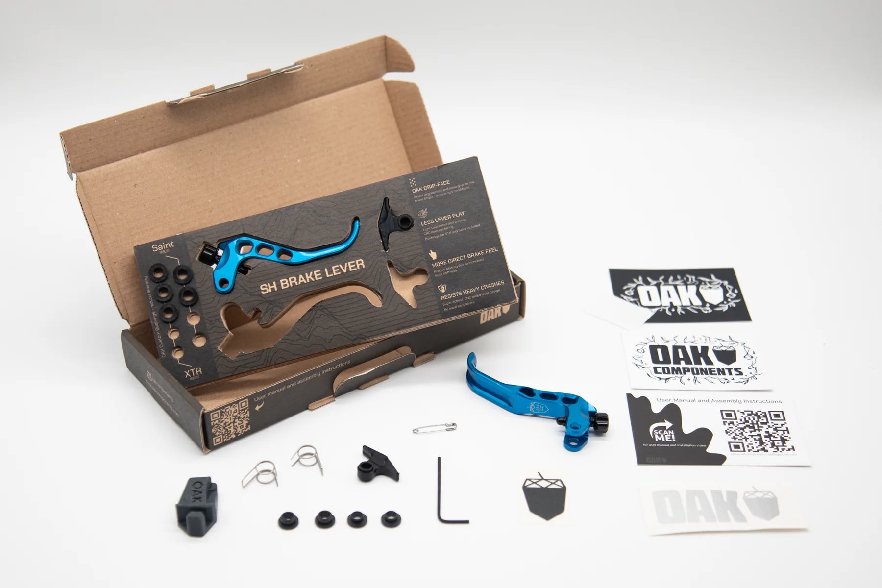 Oak Components SH Brake Lever Blade Set - fits Shimano