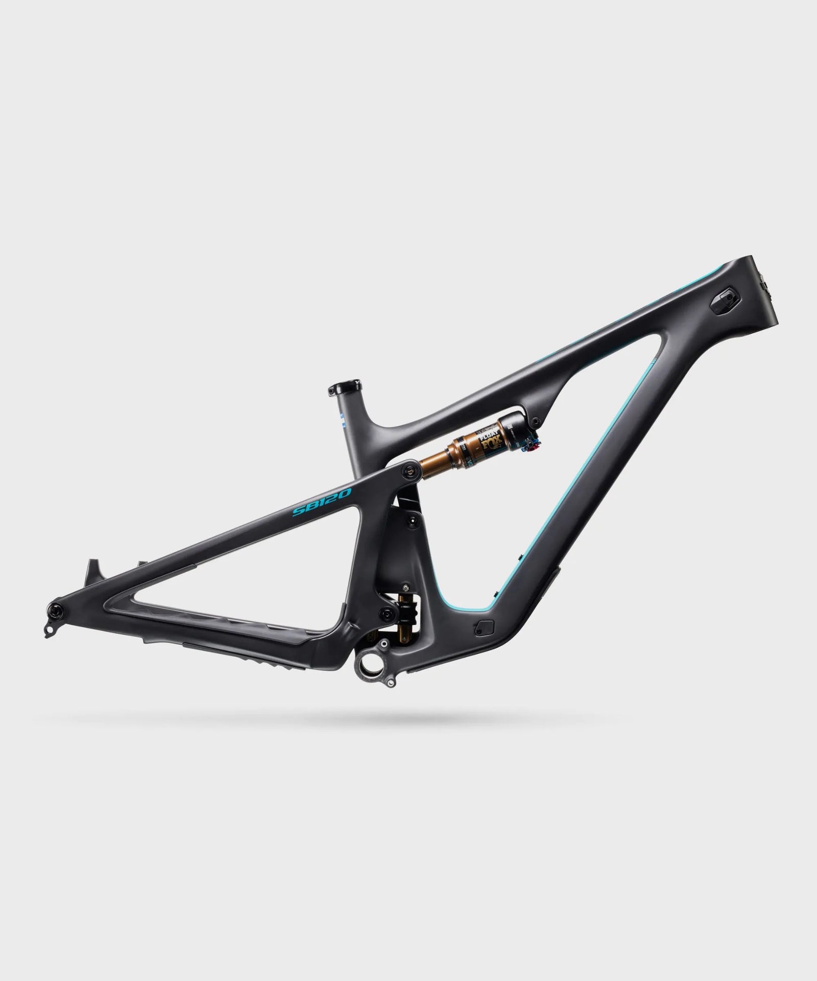 Yeti Cycles SB120 T-Series 29" Trail Frameset - Raw/Turquoise